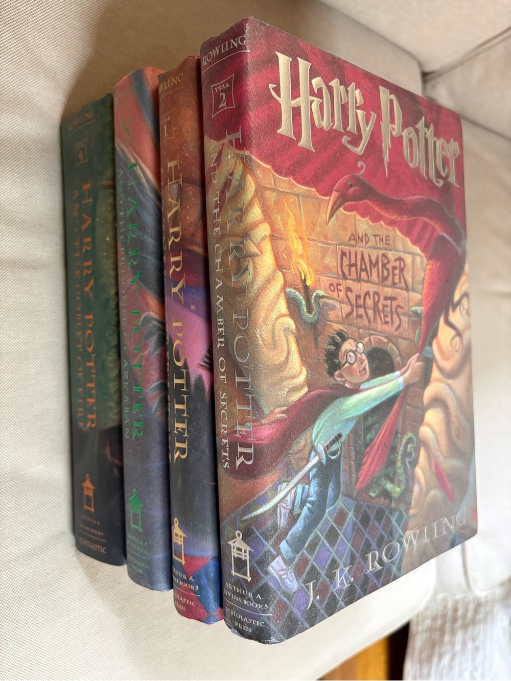 New Bundle of 4 Harry Potter books - Hardcover